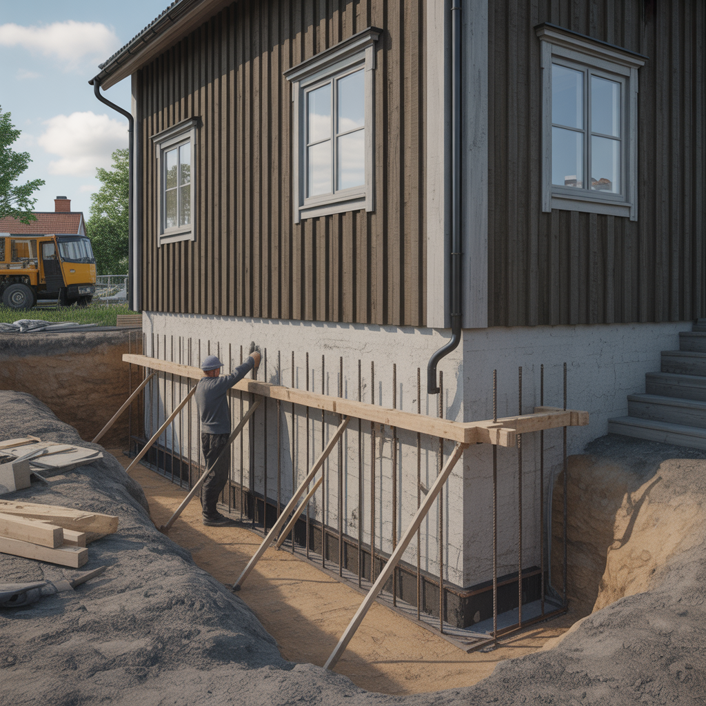 12.Vad innebar grundforstarkning vid husrenovering