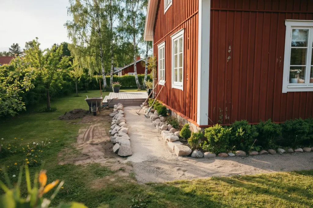 sommarens b sta tid f r markarbete p tomten projekt att hinna med i juli